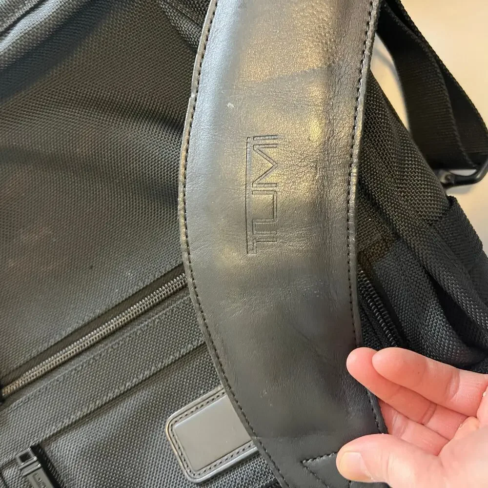 TUMI FXT Ballistic Nylon Compact Large Screen Computer Briefcase Bag